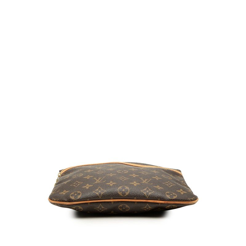 Louis Vuitton Monogram Pochette Bosphore Crossbody Shoulder Bag Brown Leather — view 3