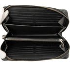 Louis Vuitton Monogram Eclipse Zippy XL Zip Around Wallet Second Black Leather — view 4