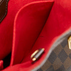 Louis Vuitton Damier Hampstead PM Tote Bag Ebene Brown Leather — view 8