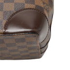 Louis Vuitton Damier Hampstead PM Tote Bag Ebene Brown Leather — view 6