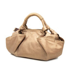Loewe Anagram Nappa Aire Handbag Gold Leather — view 2
