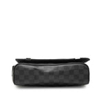 Louis Vuitton Damier Graphite District PM NM Crossbody Shoulder Bag Black — view 3