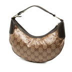 Gucci GG Crystal Bag Handbag Beige Brown Leather — view 2