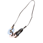 Hermes Calamba Pendant Multicolor Buffalo Horn Lacquerwood — view 2