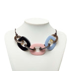 Hermes Calamba Pendant Multicolor Buffalo Horn Lacquerwood
