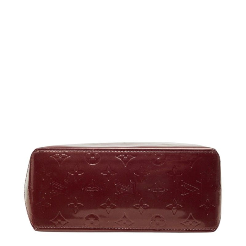 Louis Vuitton Monogram Vernis Reade PM Handbag Amarante Purple Patent Leather — view 3