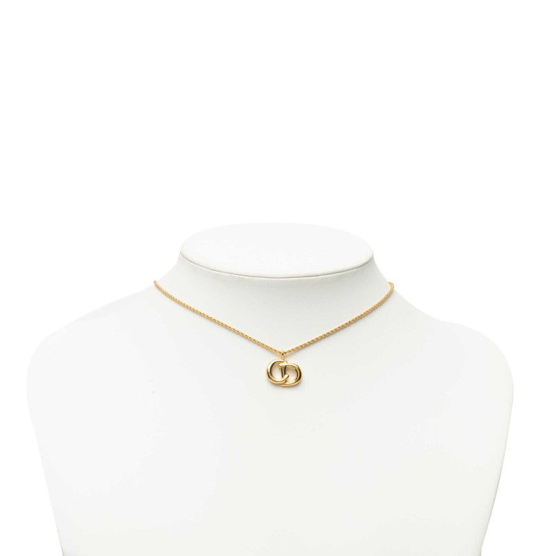 Dior CD Logo Pendant Gold Plated — view 6