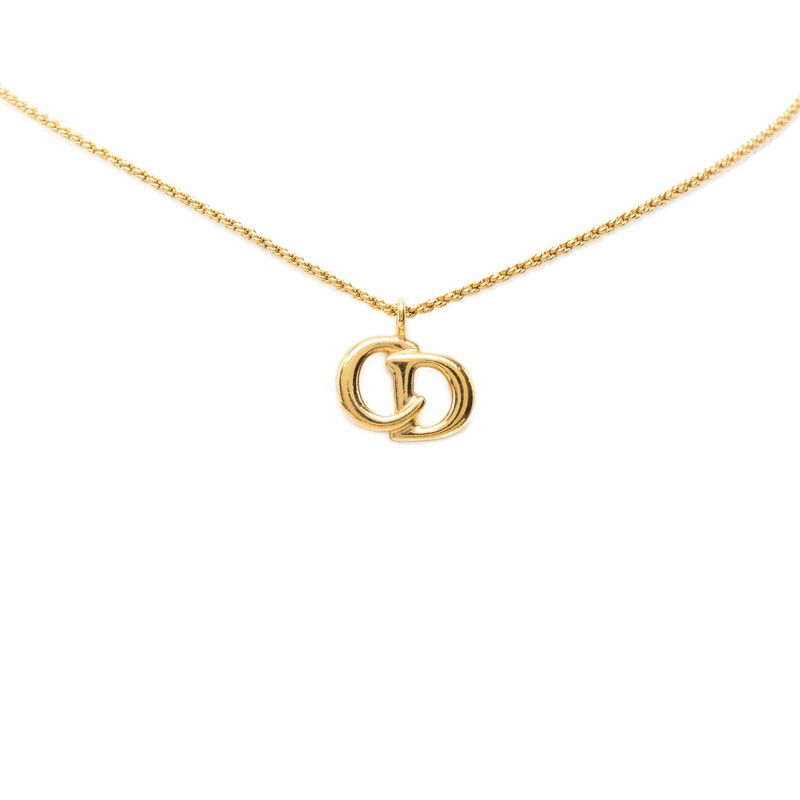 Dior CD Logo Pendant Gold Plated
