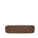 Louis Vuitton Damier Aubagne Shoulder Bag Brown Leather — view 3