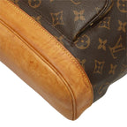 Louis Vuitton Monogram Montsouris MM Backpack Brown Leather — view 4