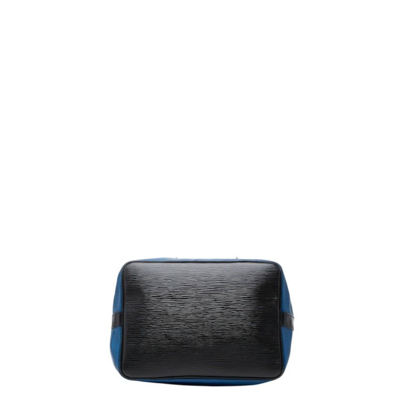 Louis Vuitton Epi Petit Noe Shoulder Bag Toledo Blue Noir Leather — view 3