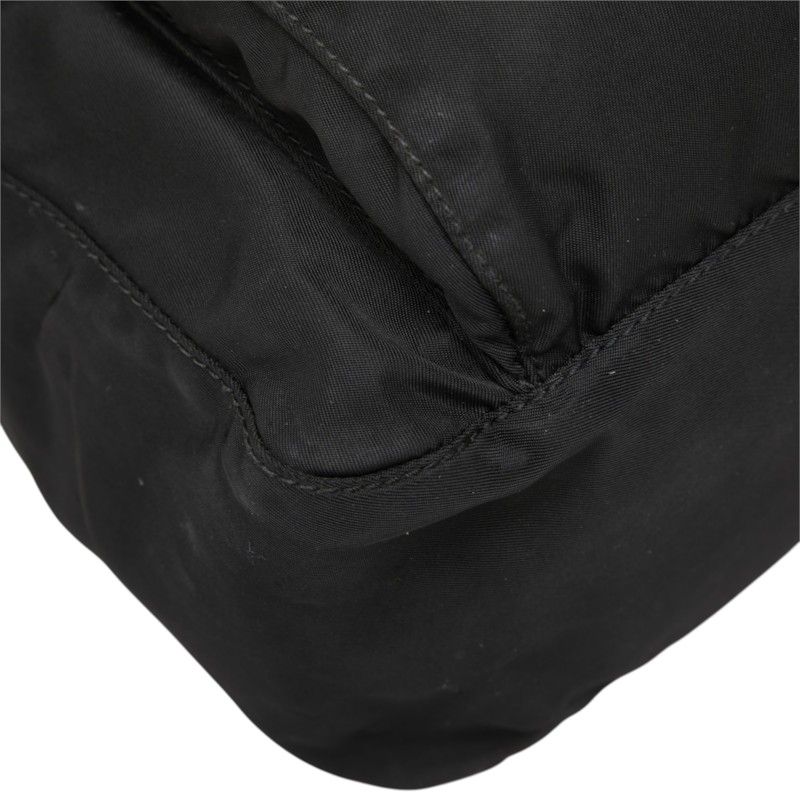 Prada Crossbody Shoulder Bag Black Nylon — view 5