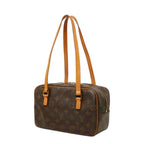 Louis Vuitton Monogram Cite MM Shoulder Bag Brown Leather — view 2