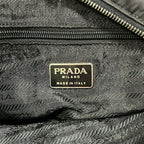 Prada Shoulder Bag Black Leather — view 8