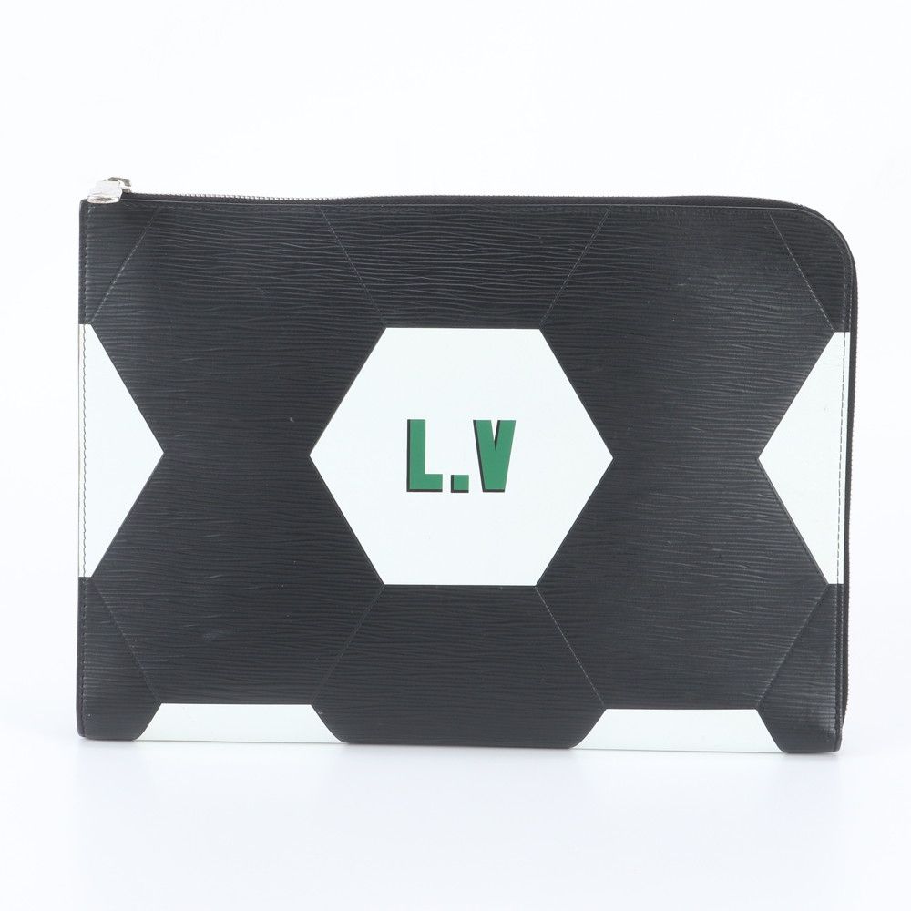 Louis Vuitton World Cup Limited Epi Pochette Jules GM Leather Second Bag