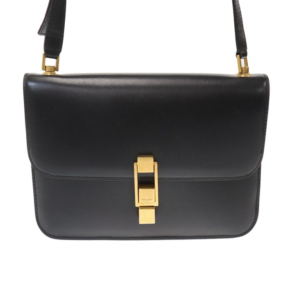 Saint Laurent Paris Le Carre Shoulder Bag Black — view 2
