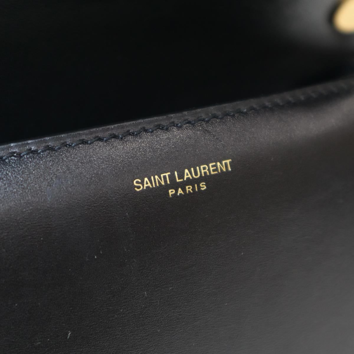 Saint Laurent Paris Le Carre Shoulder Bag Black — view 6