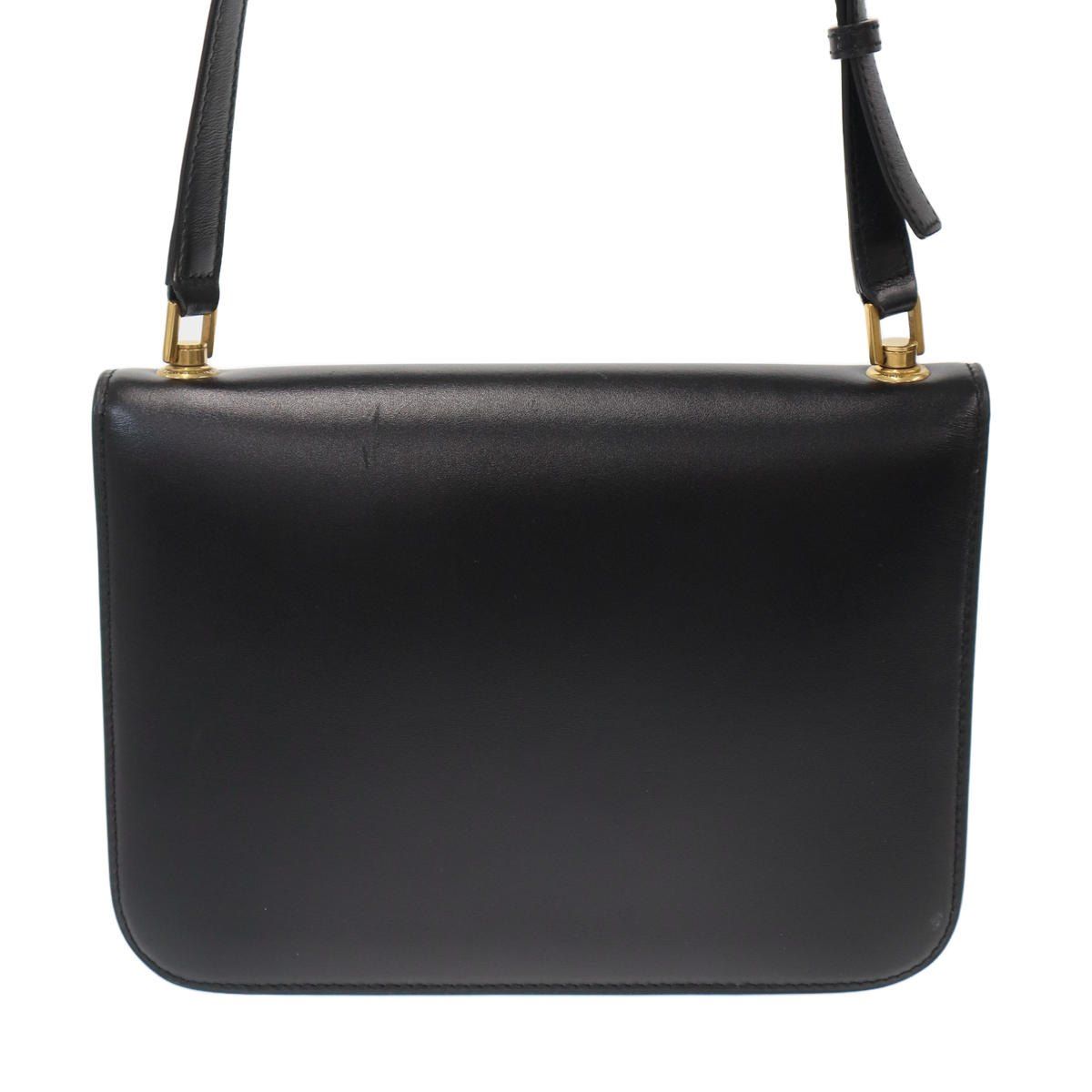 Saint Laurent Paris Le Carre Shoulder Bag Black — view 3