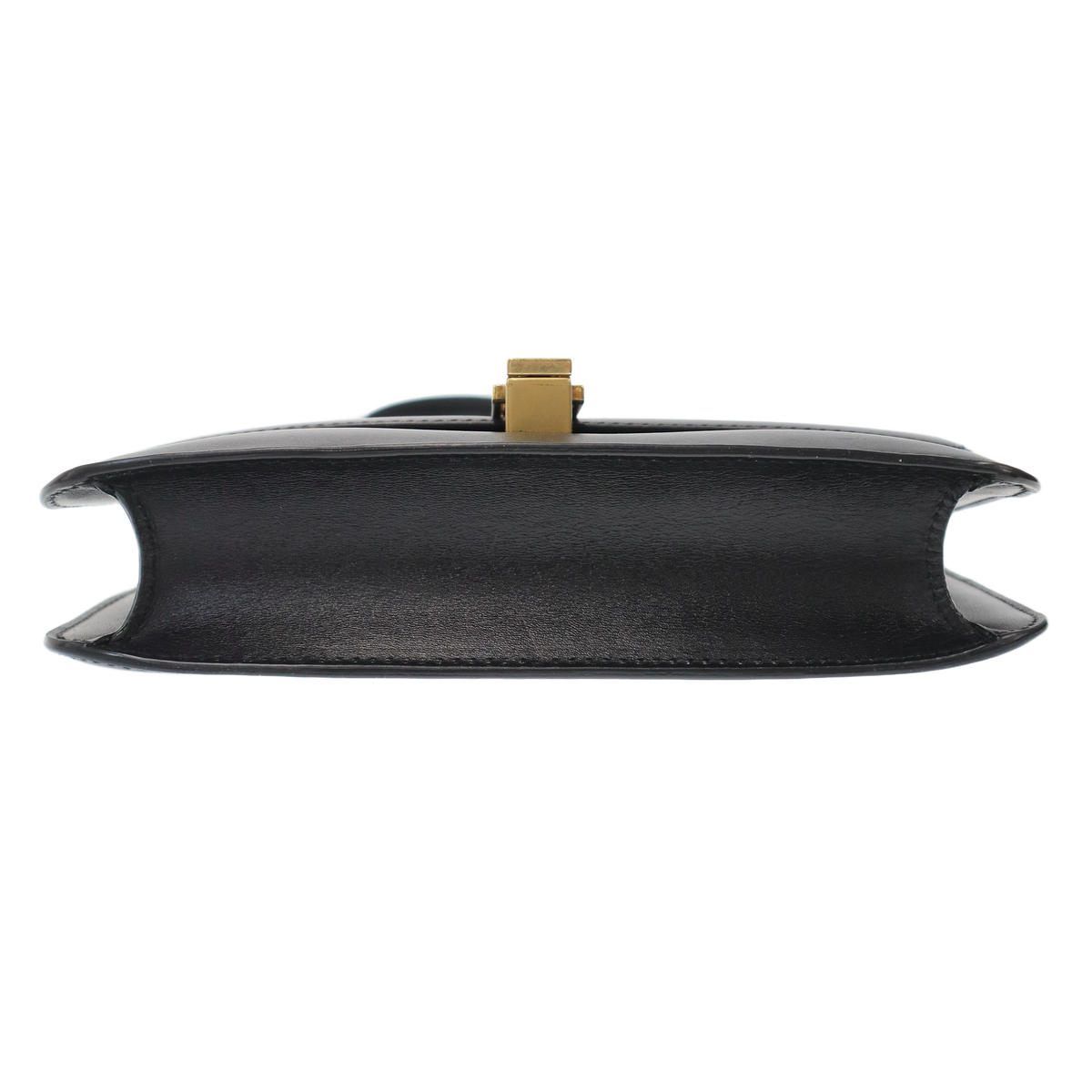 Saint Laurent Paris Le Carre Shoulder Bag Black — view 5
