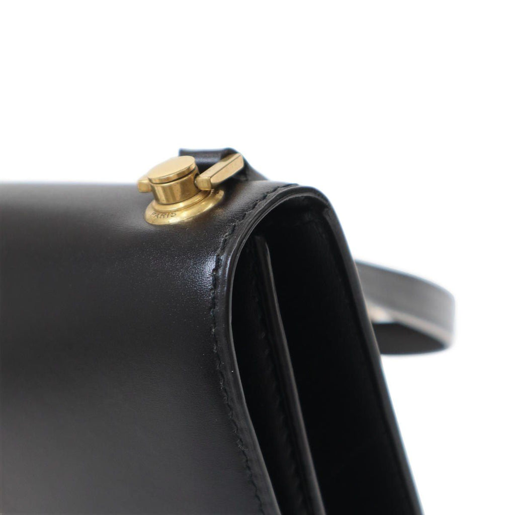 Saint Laurent Paris Le Carre Shoulder Bag Black — view 8