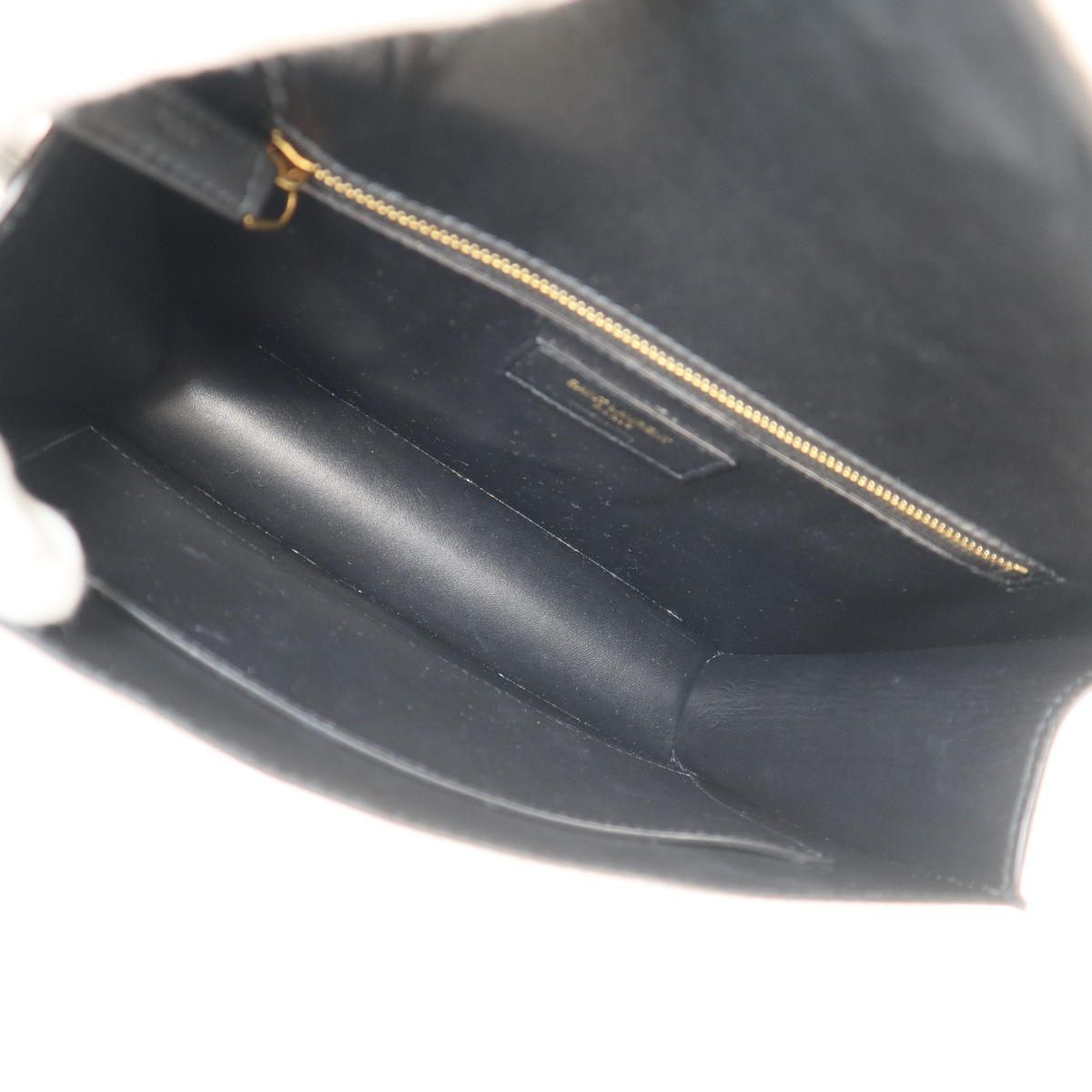 Saint Laurent Paris Le Carre Shoulder Bag Black — view 7