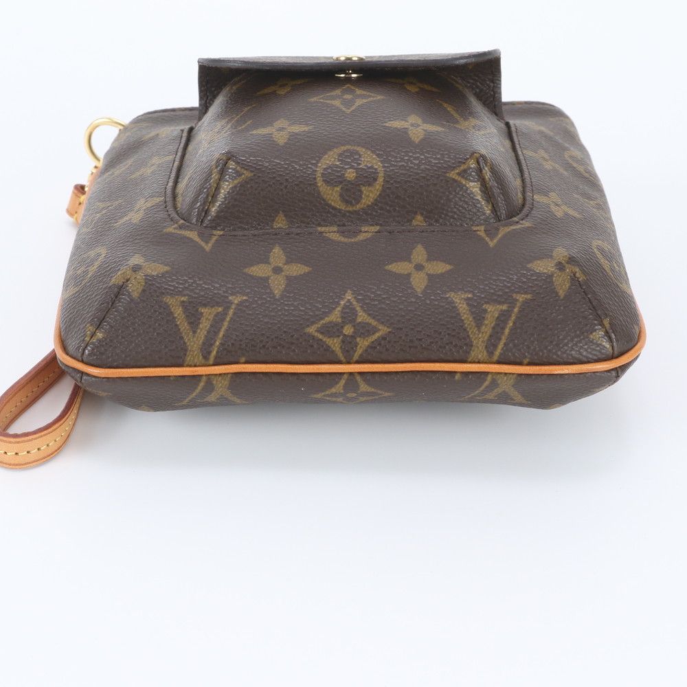 Louis Vuitton Monogram Partition Leather Pouch — view 6