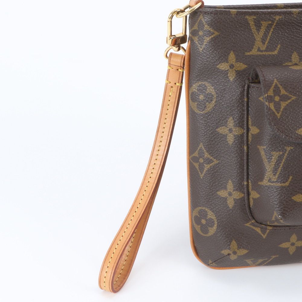 Louis Vuitton Monogram Partition Leather Pouch — view 2