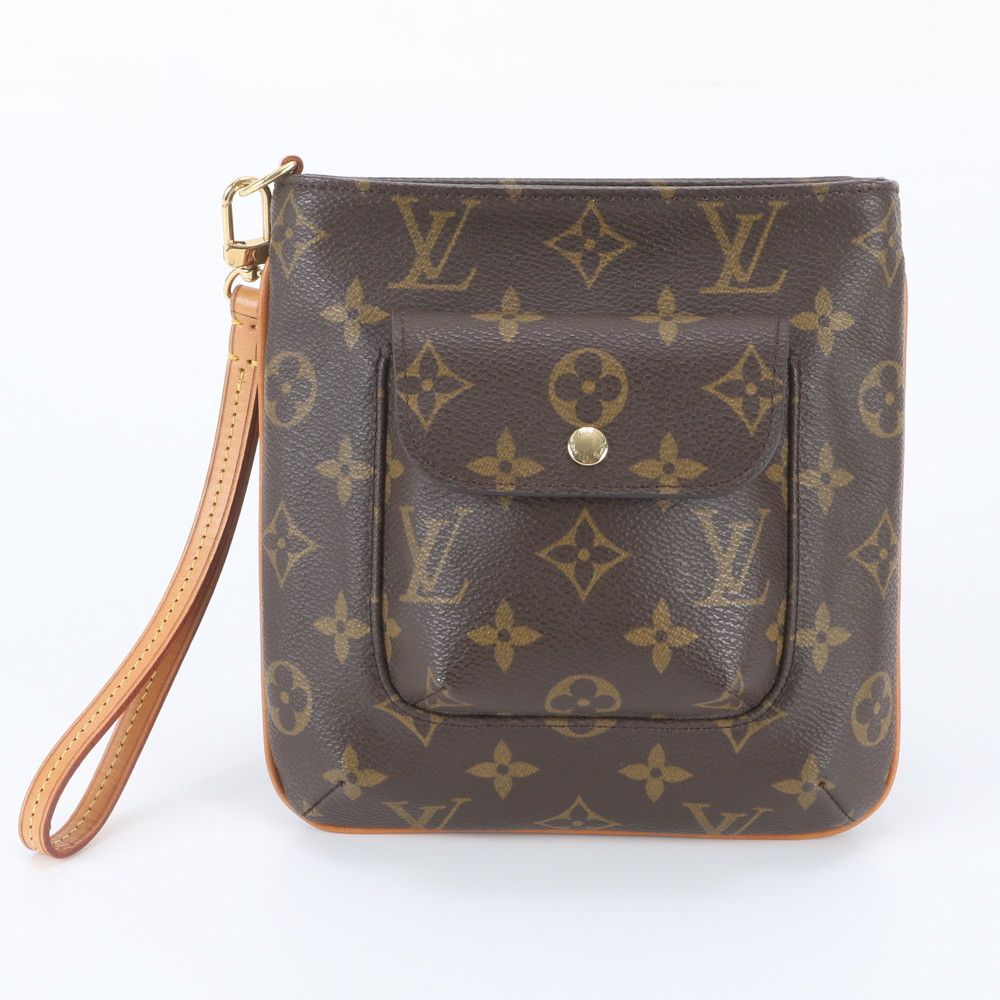 Louis Vuitton Monogram Partition Leather Pouch