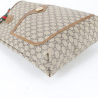 Gucci Sherry Line GG Plus Leather Tote Bag Shoulder Business Document — view 5