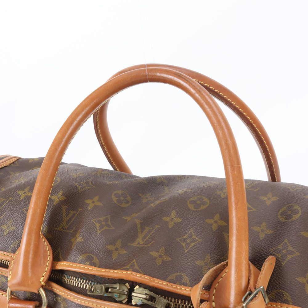 Louis Vuitton Monogram Sac Chasseur 55 Leather Boston Bag Tote Carrie — view 2