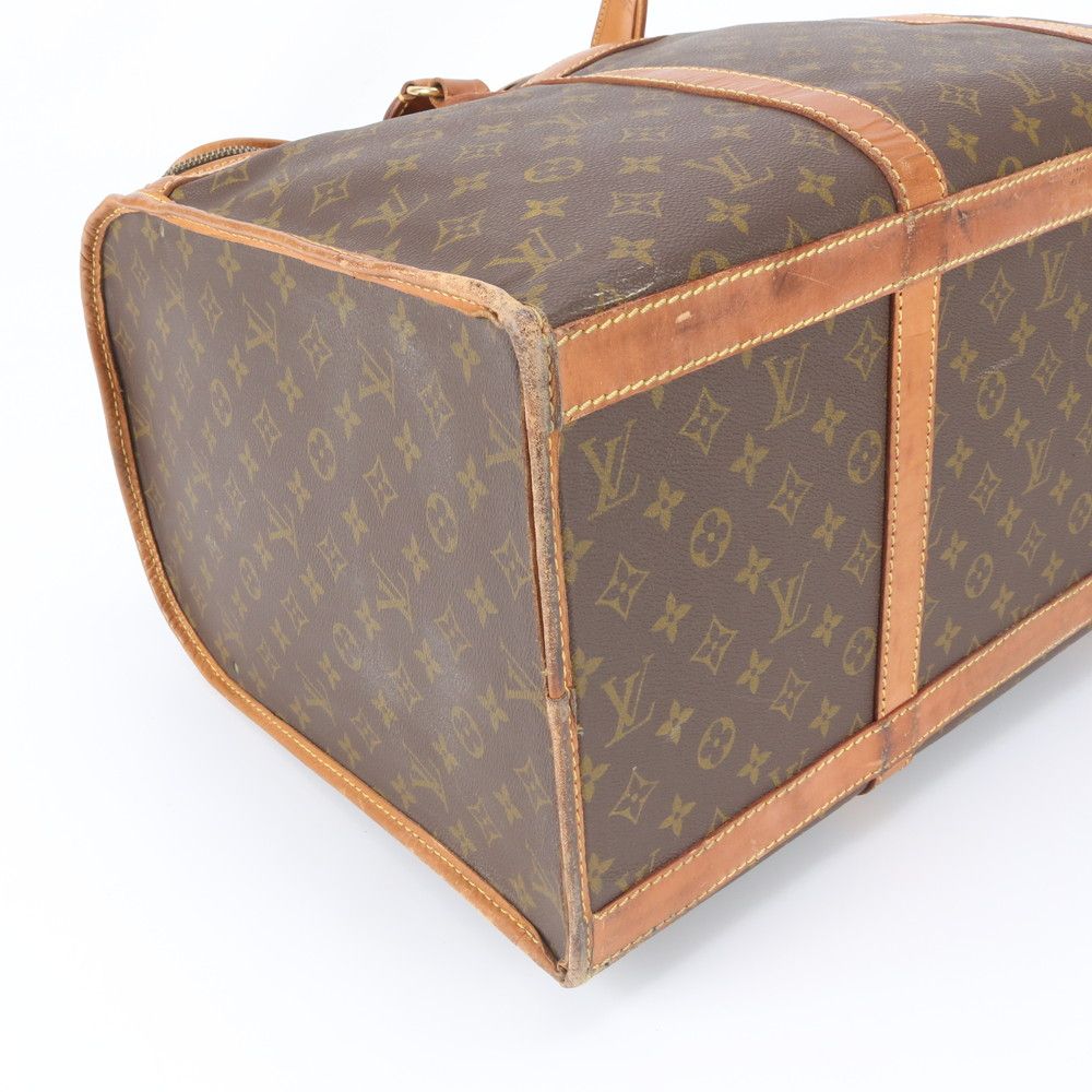 Louis Vuitton Monogram Sac Chasseur 55 Leather Boston Bag Tote Carrie — view 5