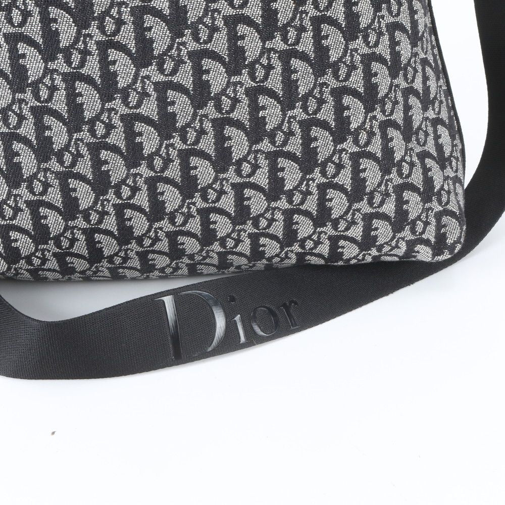 Dior Trotter Leather Shoulder Bag Crossbody Messenger — view 2