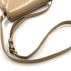 Celine Besace Clair Leather Beige Shoulder Bag Gold — view 5