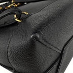 Louis Vuitton Lockme Backpack Mini Leather Noir — view 4