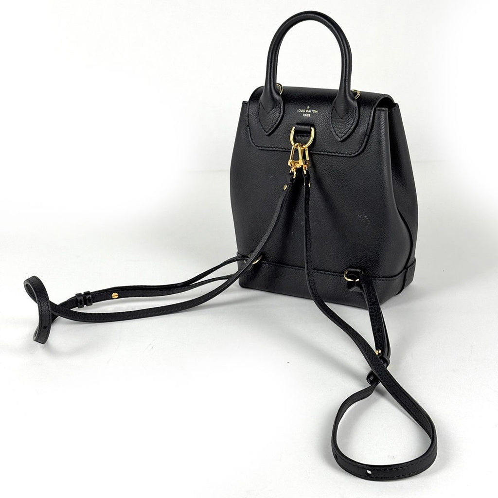 Louis Vuitton Lockme Backpack Mini Leather Noir — view 2