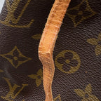 Louis Vuitton Noe Shoulder Bag Drawstring Monogram Brown — view 5