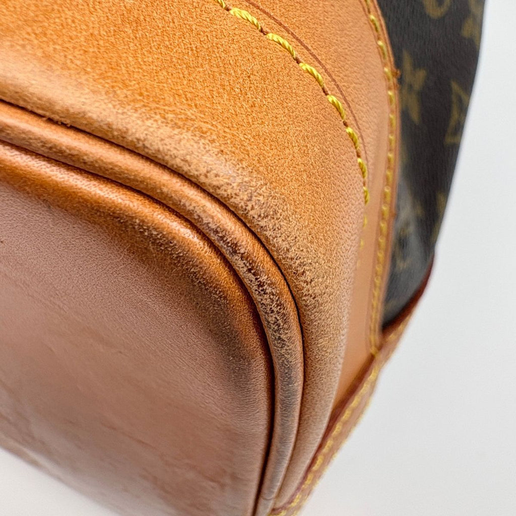 Louis Vuitton Noe Shoulder Bag Drawstring Monogram Brown — view 4