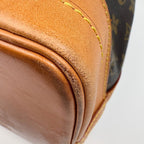 Louis Vuitton Noe Shoulder Bag Drawstring Monogram Brown — view 4