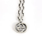 Gucci Necklace Interlocking G 925 Sterling Silver — view 2