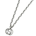 Gucci Necklace Interlocking G 925 Sterling Silver