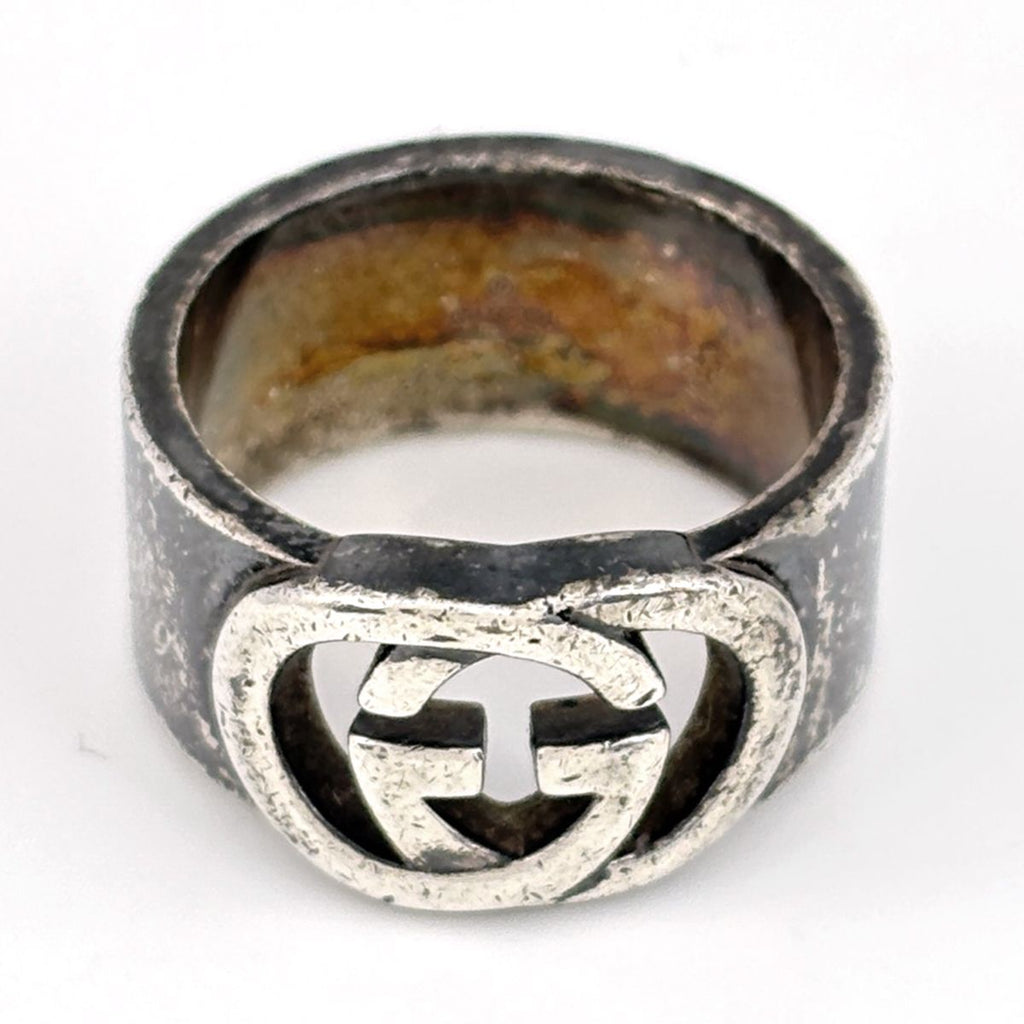 Gucci Ring Interlocking G 925 Sterling Silver — view 2