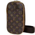 Louis Vuitton Pochette Gange Belt Bag Monogram Brown