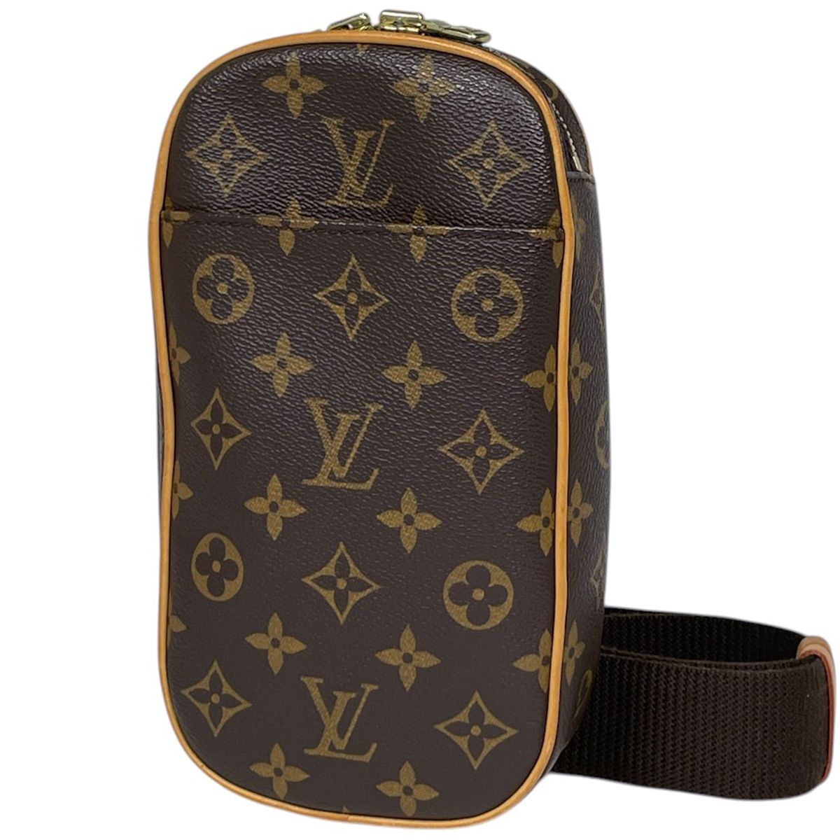 Louis Vuitton Pochette Gange Belt Bag Monogram Brown