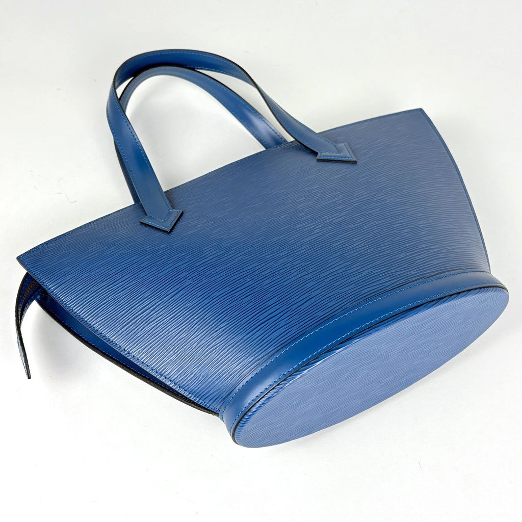 Louis Vuitton Saint Jacques Shoulder Bag Epi Toledo Blue — view 2