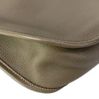 Hermes Shoulder Bag Evelyne GM Etoupe Silver — view 8