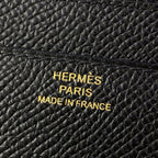 Hermes Wallet Constance Long to Go Black Gold — view 6