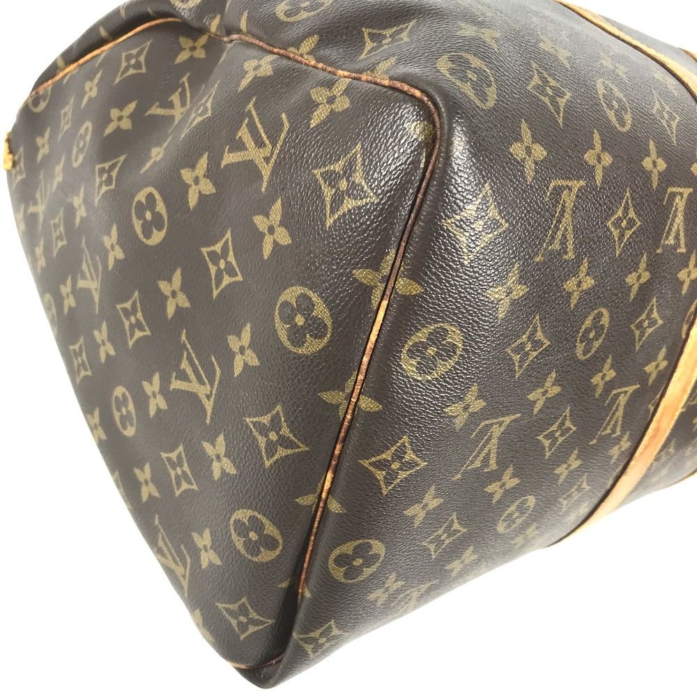 Louis Vuitton Boston Bag Keepall 50 Monogram Canvas Brown — view 7