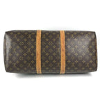 Louis Vuitton Boston Bag Keepall 50 Monogram Canvas Brown — view 5