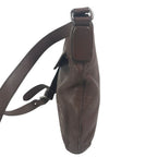 Gucci Shoulder Bag Interlocking G Logo Leather Brown — view 3