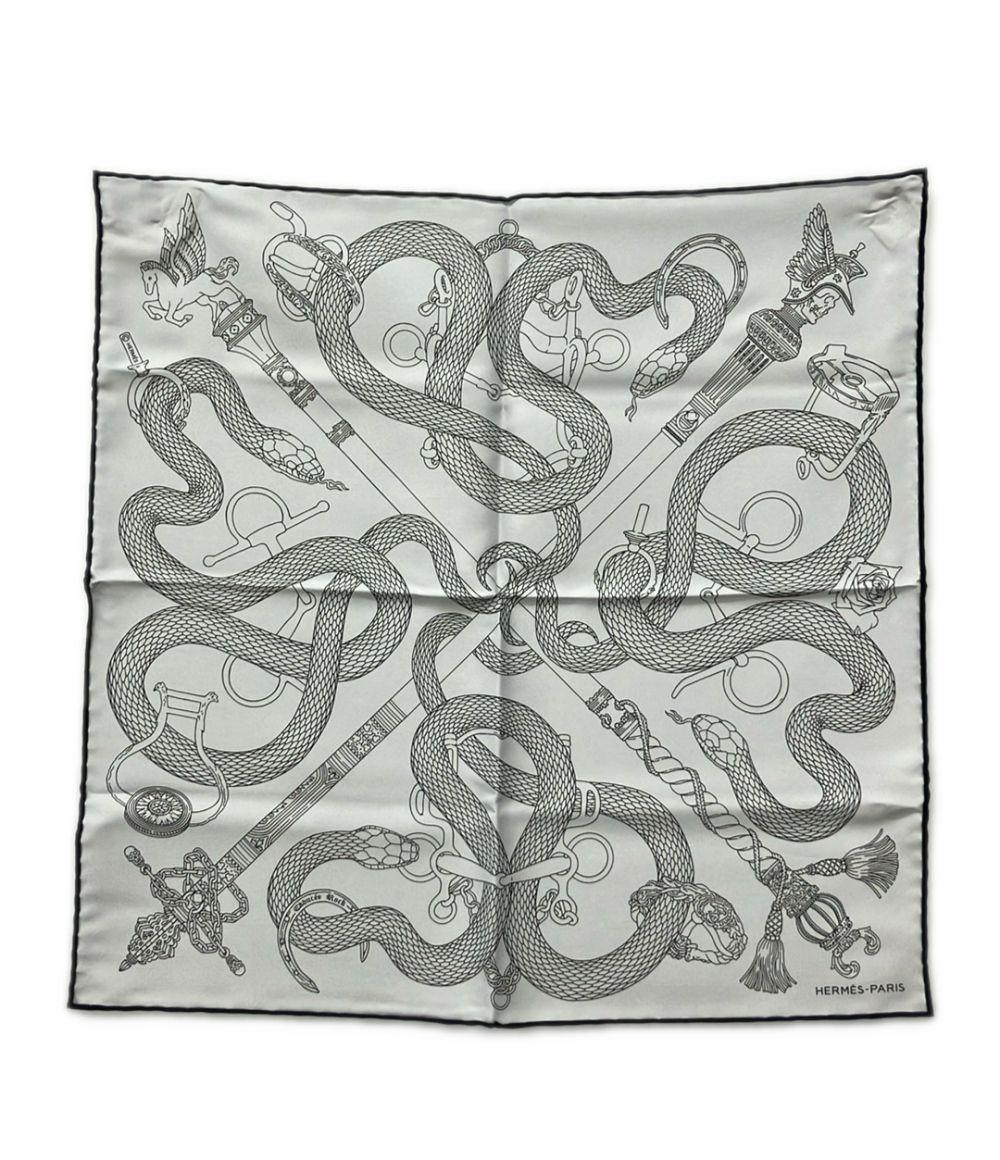 Hermes Scarf Carre 45 Silk 100% Caduse Rock